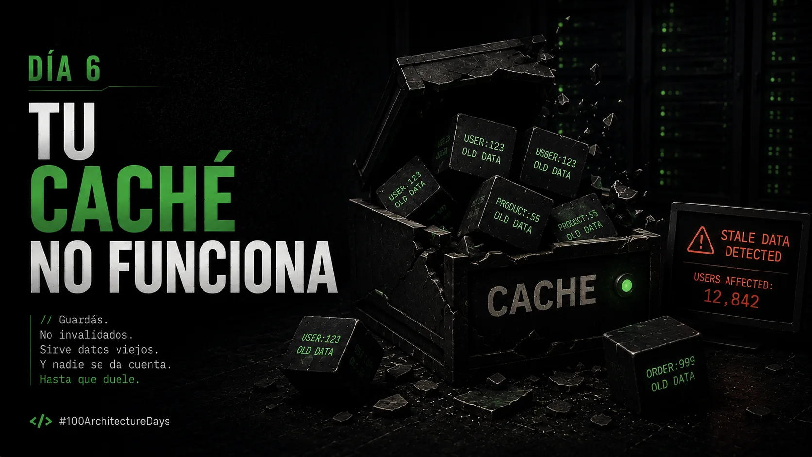 Día 6: Tu caché no funciona y es tu culpa