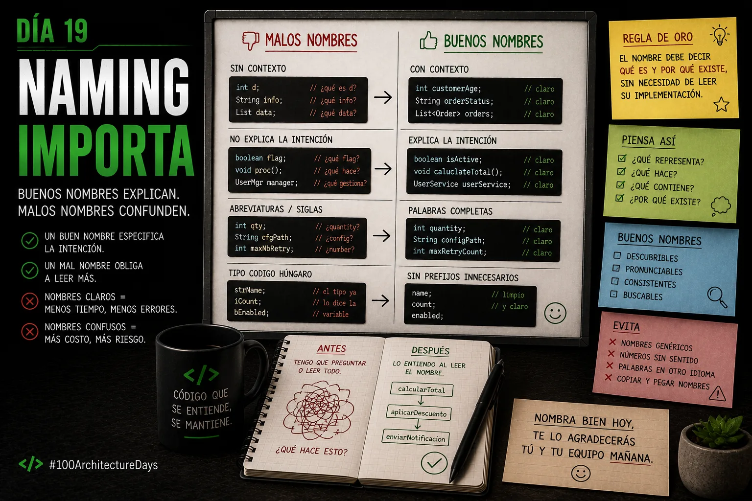 Día 19: data, manager, process y otros crímenes